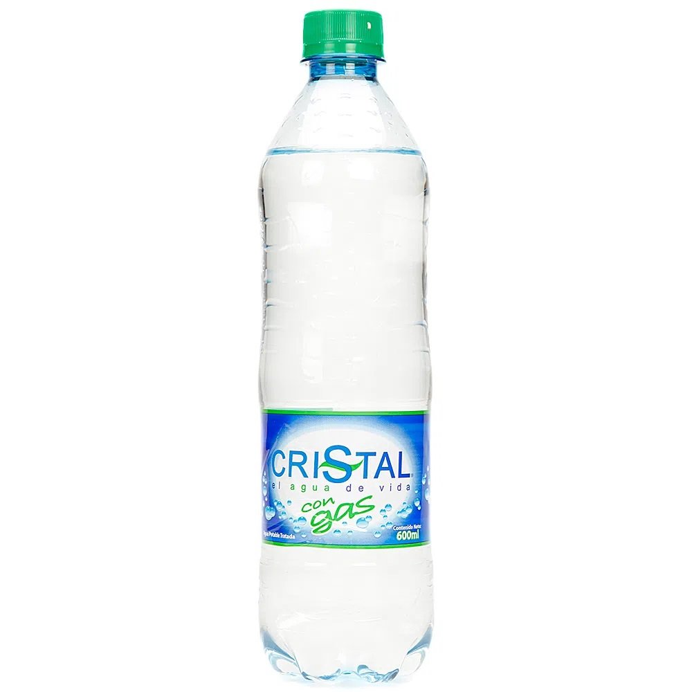 Agua Cristal Con Gas 400ml - Arroces de Colombia y el Mundo